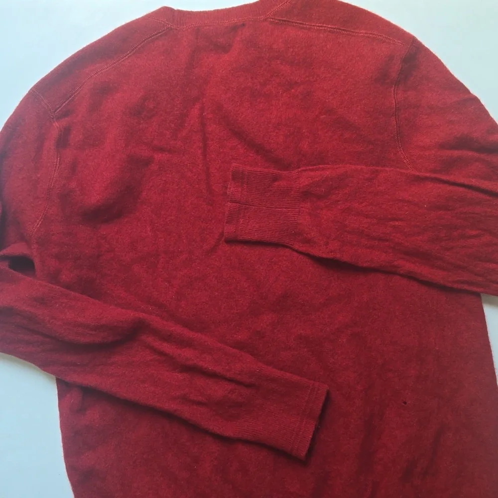 Banana Republic Red Merino Wool Sweater-M